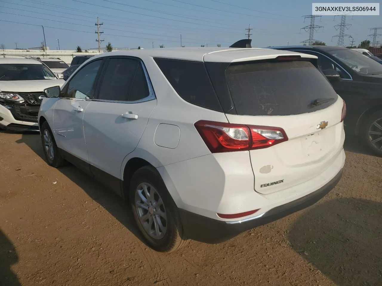 2020 Chevrolet Equinox Lt VIN: 3GNAXKEV3LS506944 Lot: 71090534