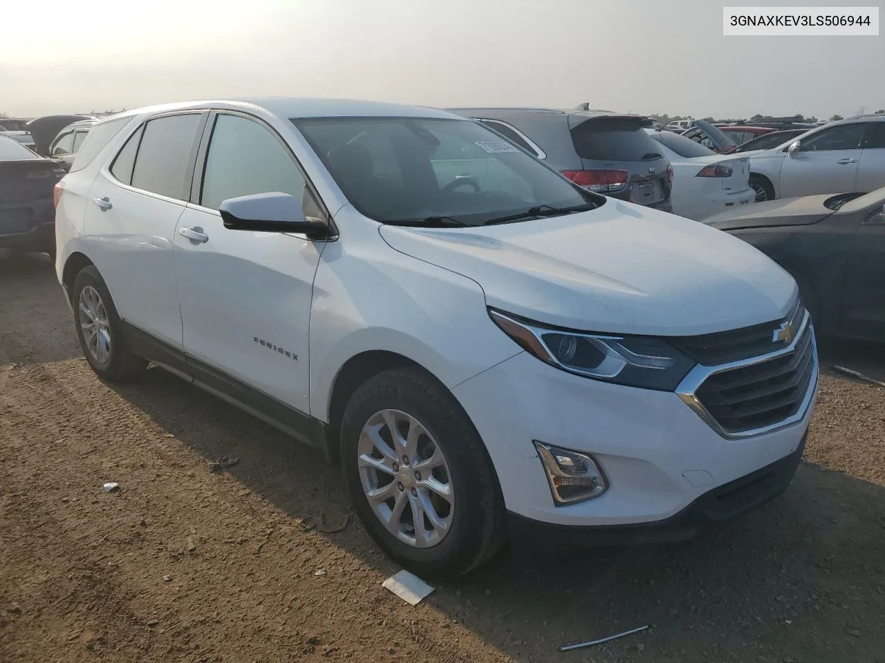 2020 Chevrolet Equinox Lt VIN: 3GNAXKEV3LS506944 Lot: 71090534