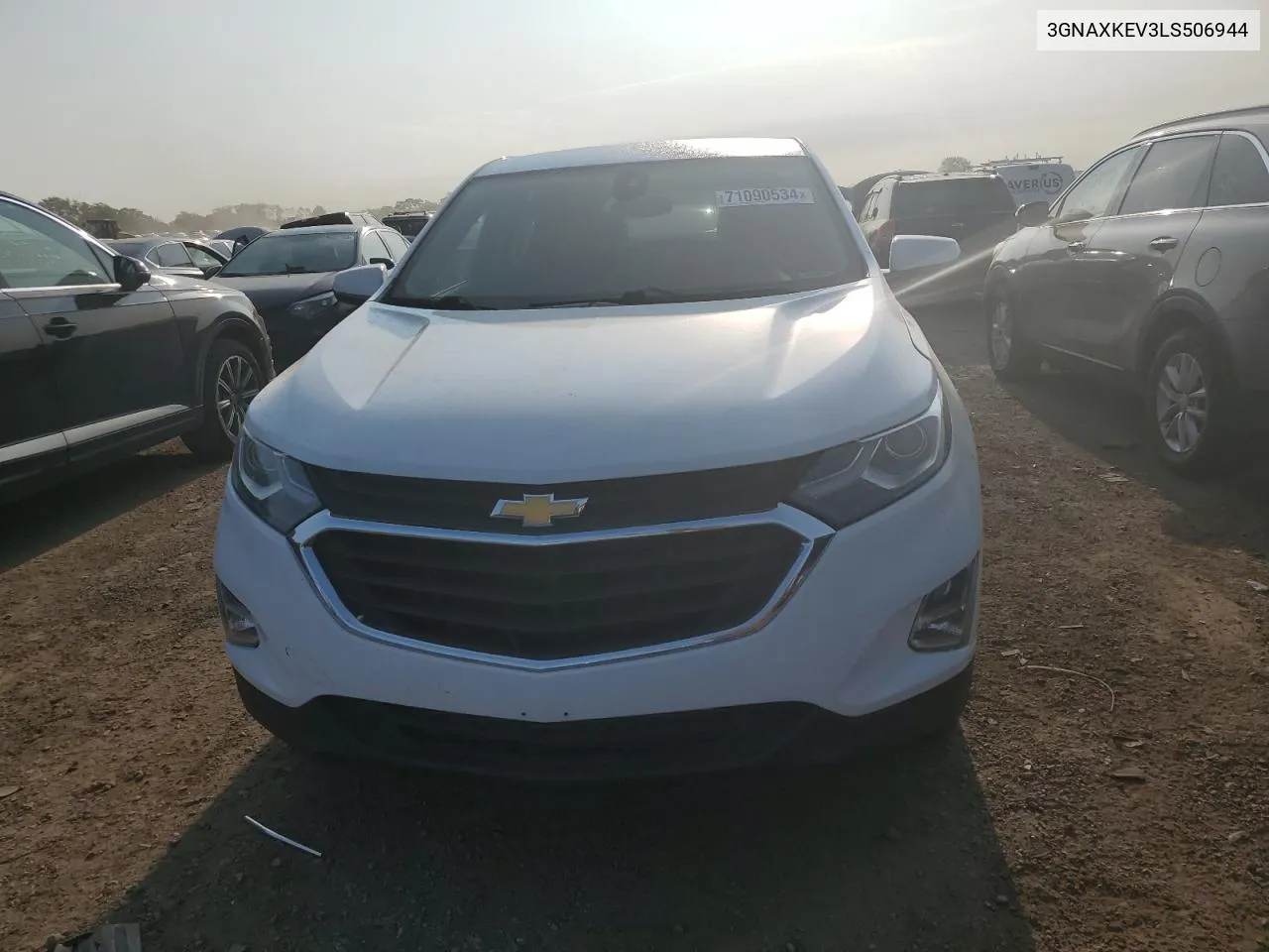 2020 Chevrolet Equinox Lt VIN: 3GNAXKEV3LS506944 Lot: 71090534