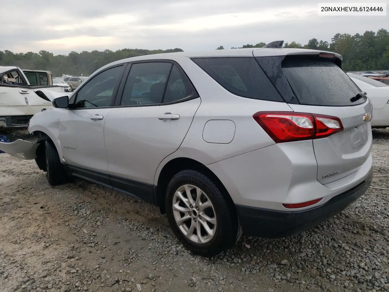 2020 Chevrolet Equinox Ls VIN: 2GNAXHEV3L6124446 Lot: 71103164