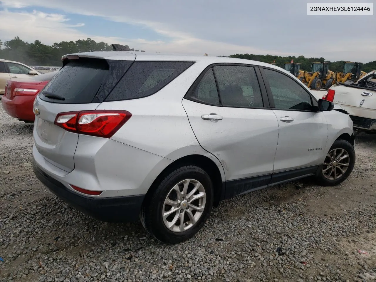 2020 Chevrolet Equinox Ls VIN: 2GNAXHEV3L6124446 Lot: 71103164