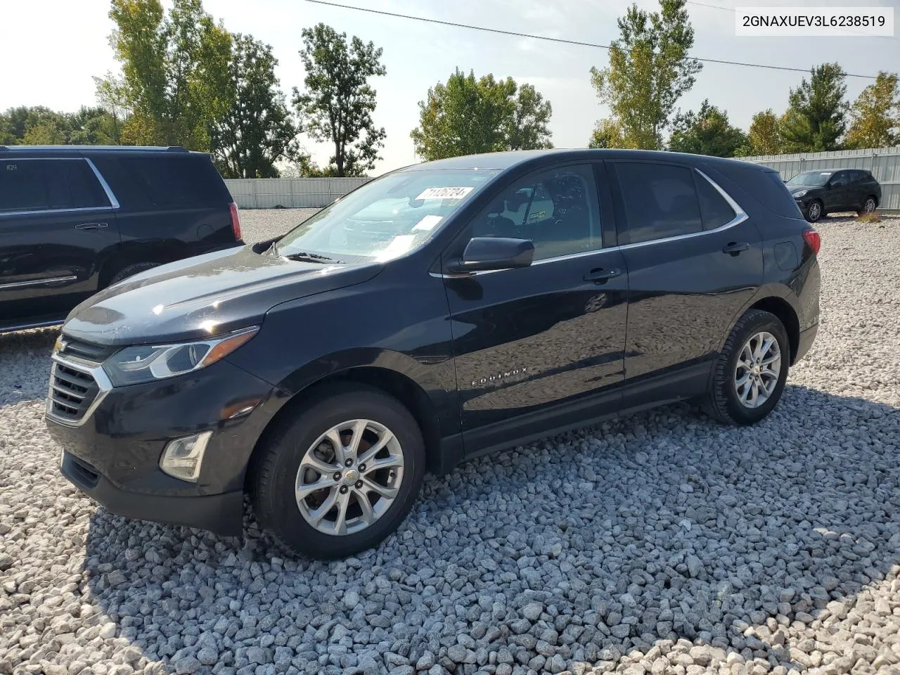 2020 Chevrolet Equinox Lt VIN: 2GNAXUEV3L6238519 Lot: 71126724