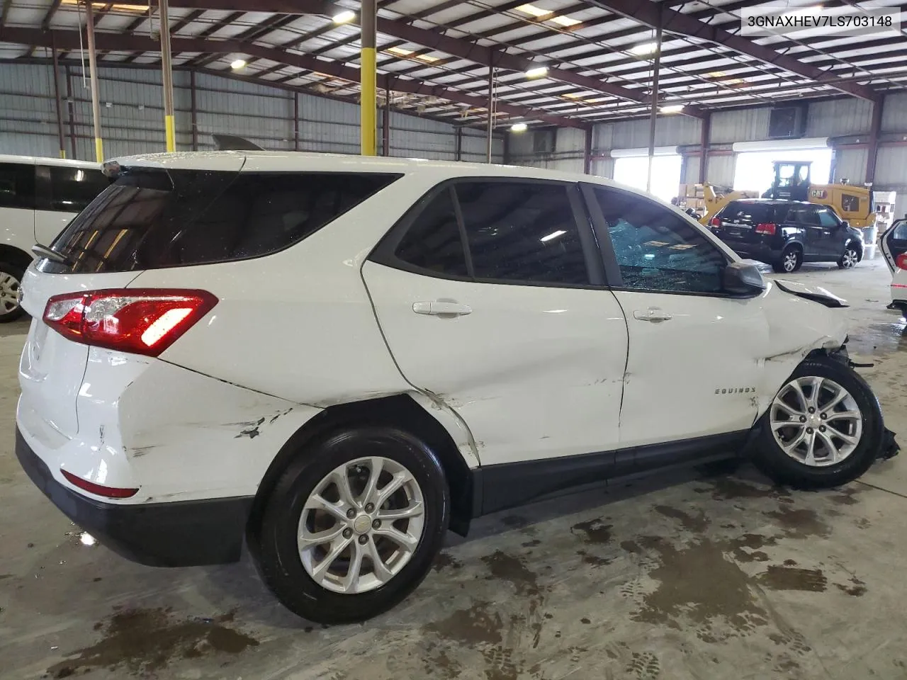 2020 Chevrolet Equinox Ls VIN: 3GNAXHEV7LS703148 Lot: 71131164