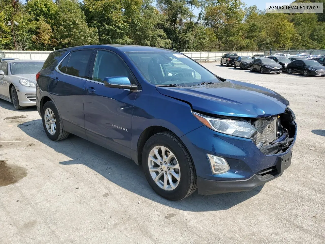 2020 Chevrolet Equinox Lt VIN: 2GNAXTEV4L6192029 Lot: 71166304