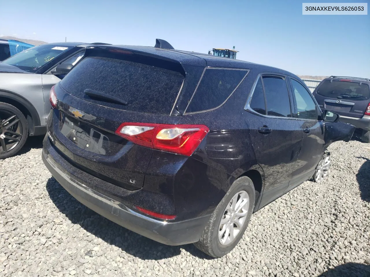 2020 Chevrolet Equinox Lt VIN: 3GNAXKEV9LS626053 Lot: 71225664