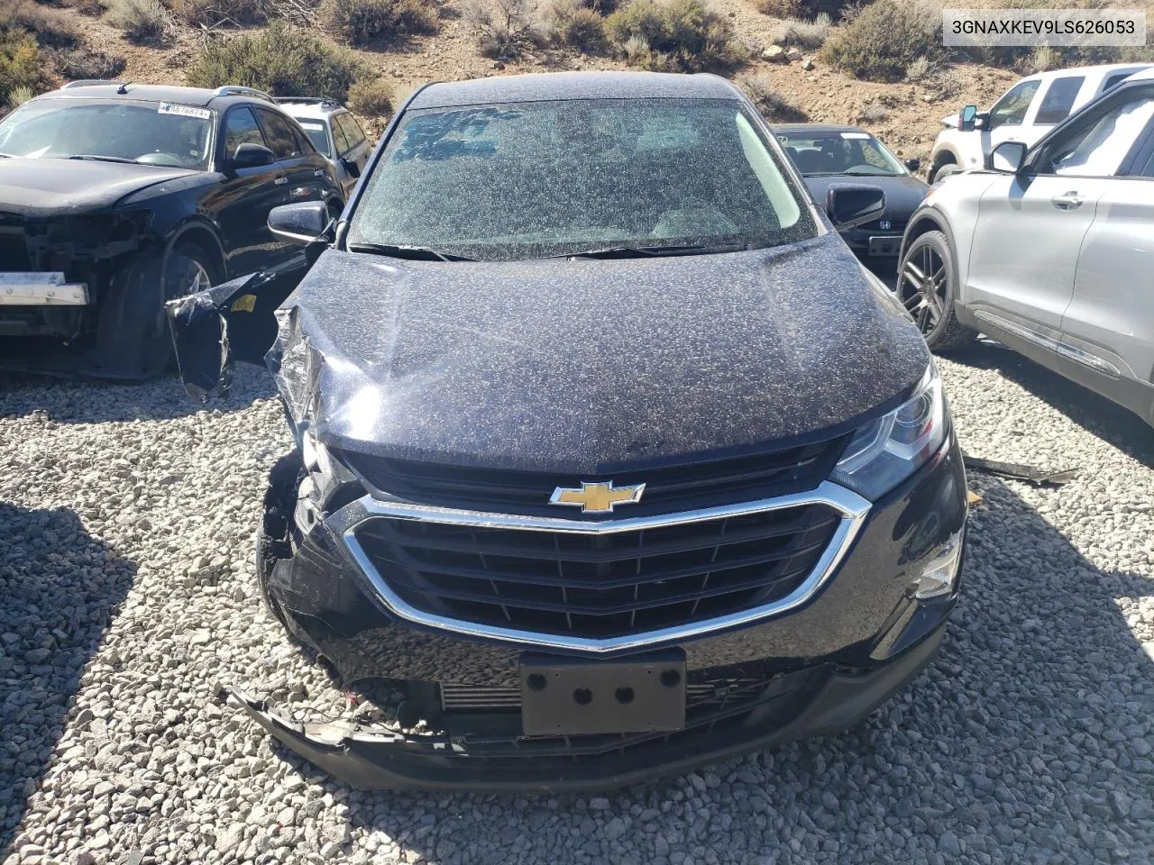 2020 Chevrolet Equinox Lt VIN: 3GNAXKEV9LS626053 Lot: 71225664