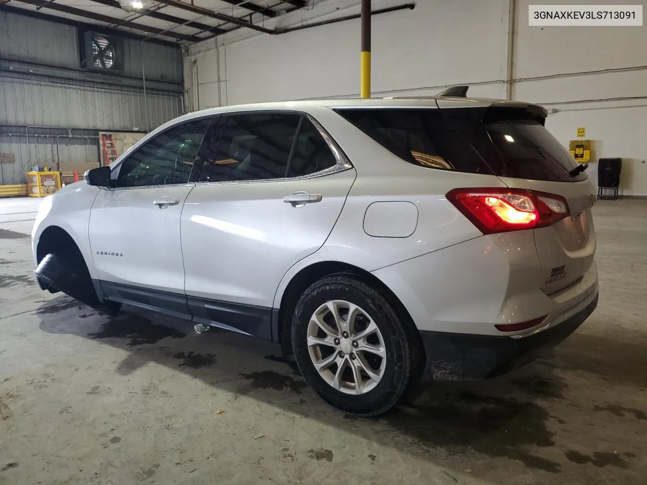 2020 Chevrolet Equinox Lt VIN: 3GNAXKEV3LS713091 Lot: 71245344