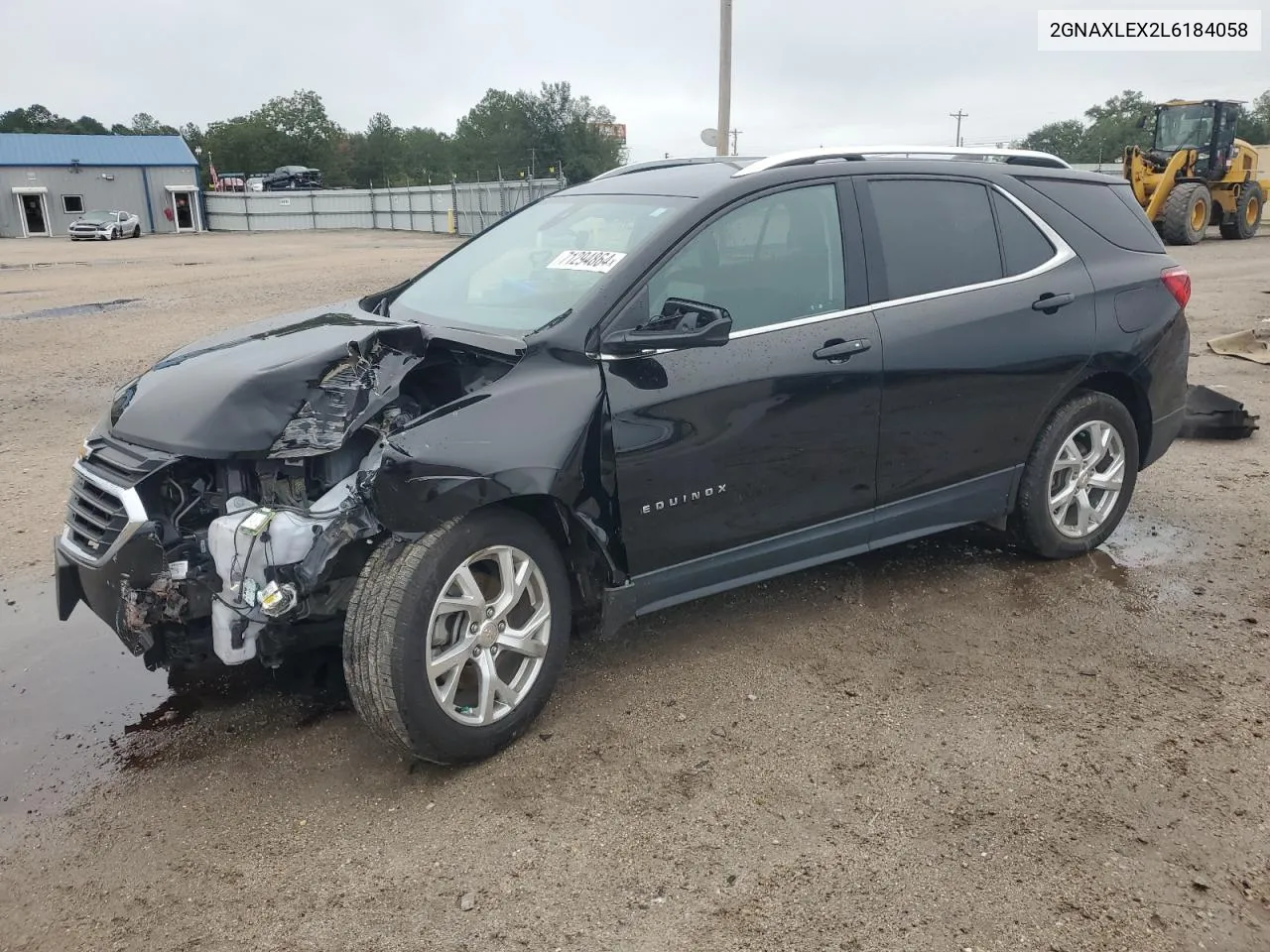 2020 Chevrolet Equinox Lt VIN: 2GNAXLEX2L6184058 Lot: 71294864