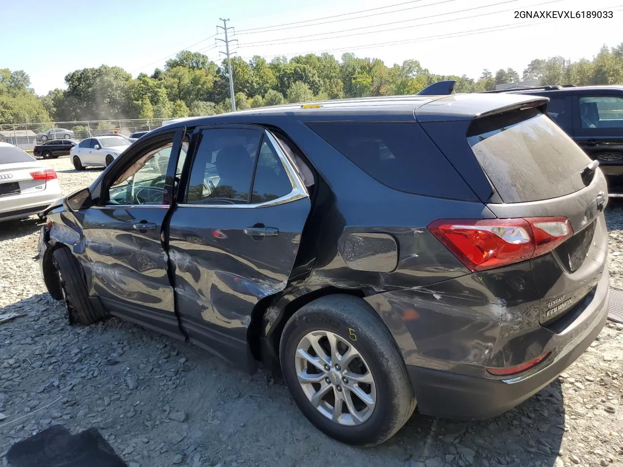 2020 Chevrolet Equinox Lt VIN: 2GNAXKEVXL6189033 Lot: 71306704