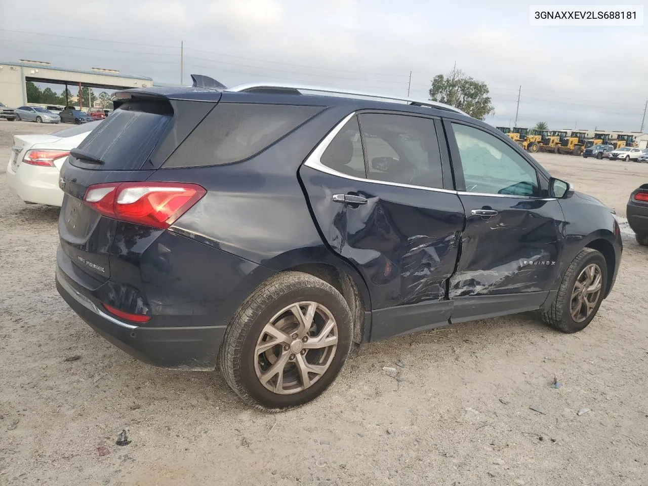 2020 Chevrolet Equinox Premier VIN: 3GNAXXEV2LS688181 Lot: 71405684