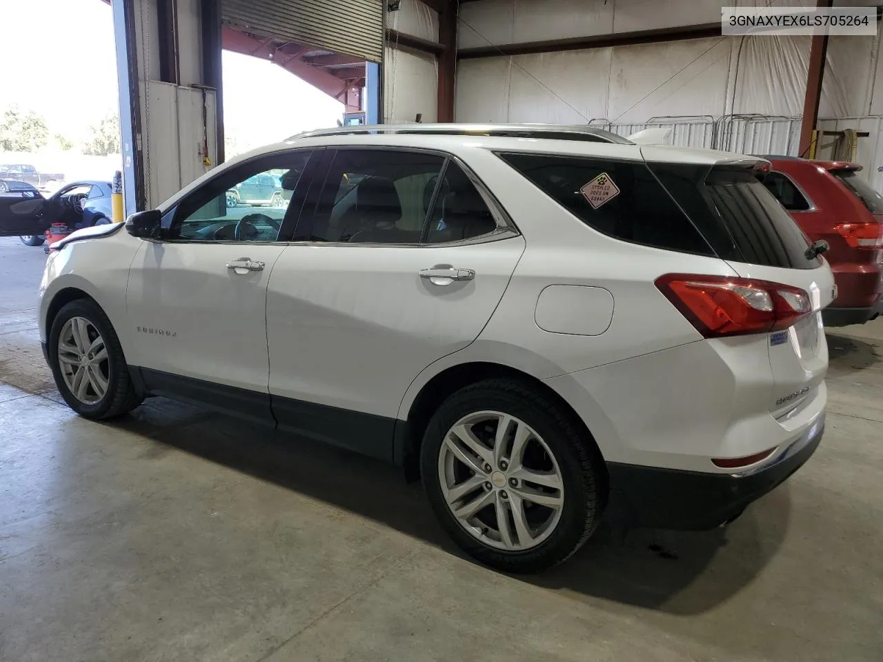 2020 Chevrolet Equinox Premier VIN: 3GNAXYEX6LS705264 Lot: 71425754