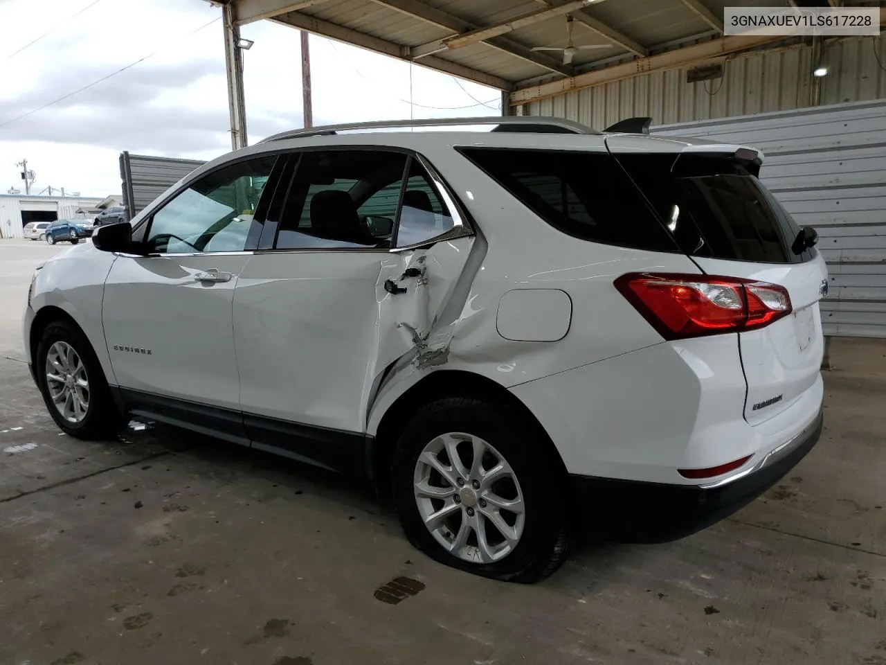 2020 Chevrolet Equinox Lt VIN: 3GNAXUEV1LS617228 Lot: 71449084