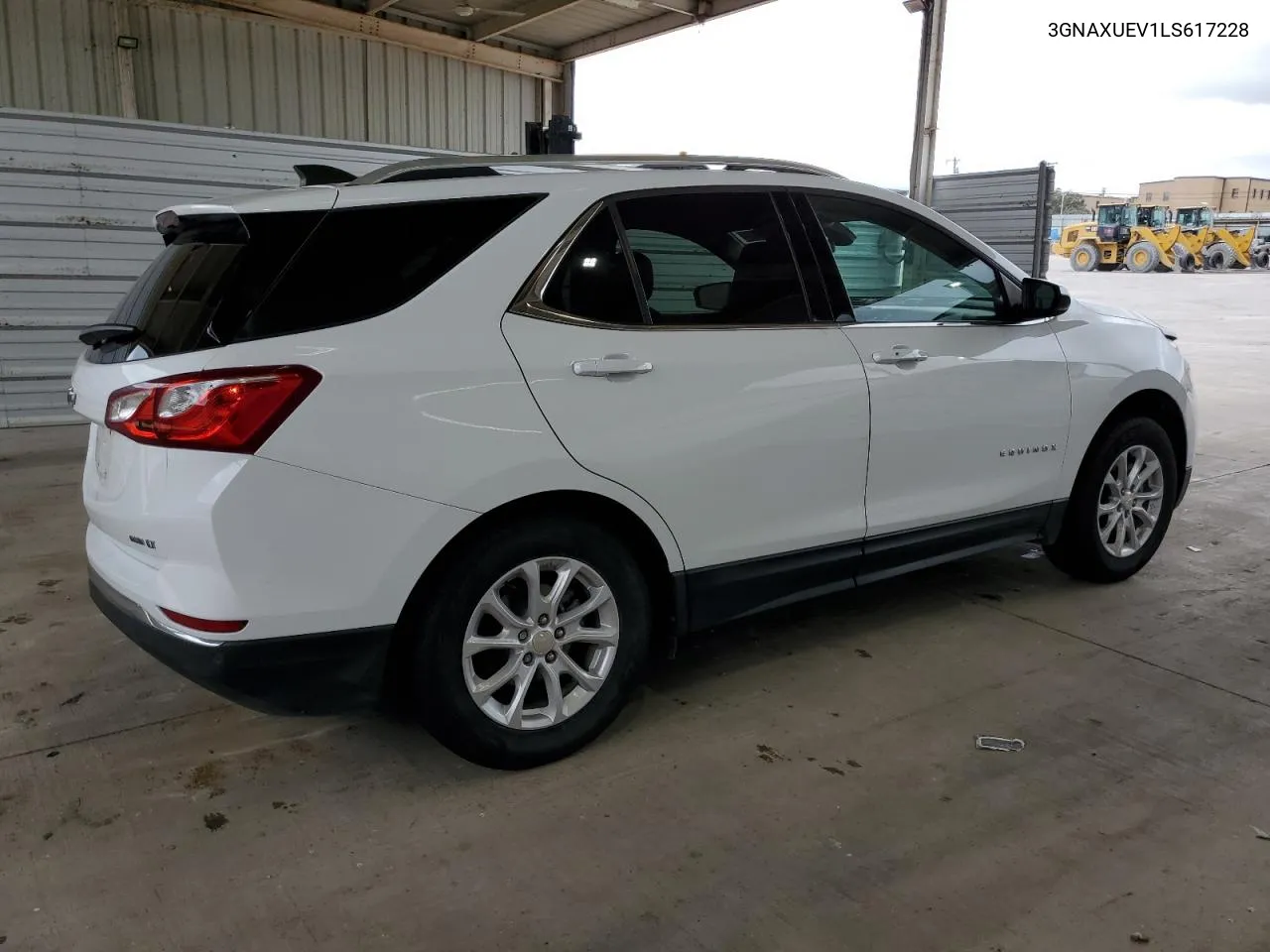 2020 Chevrolet Equinox Lt VIN: 3GNAXUEV1LS617228 Lot: 71449084