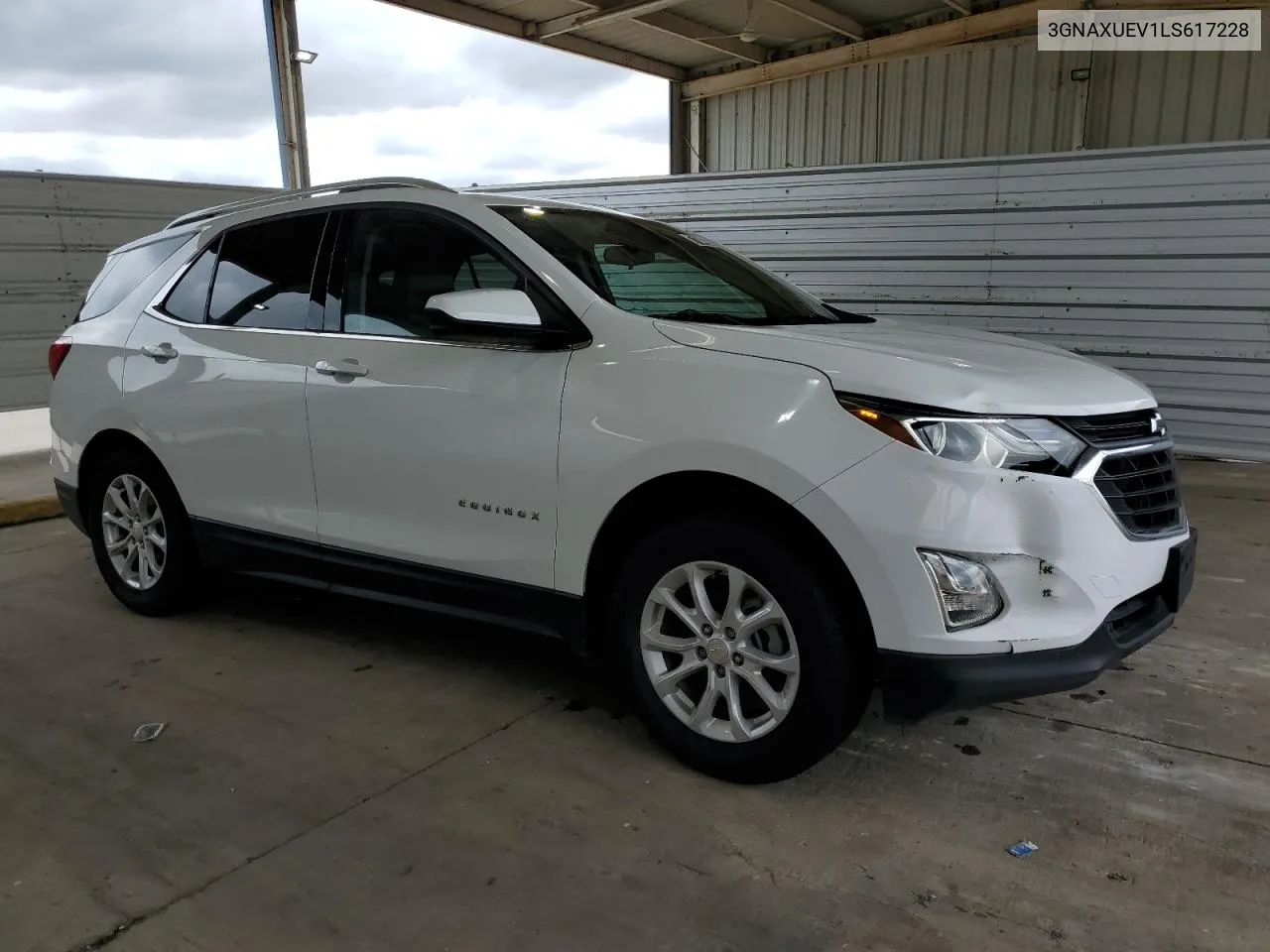 2020 Chevrolet Equinox Lt VIN: 3GNAXUEV1LS617228 Lot: 71449084