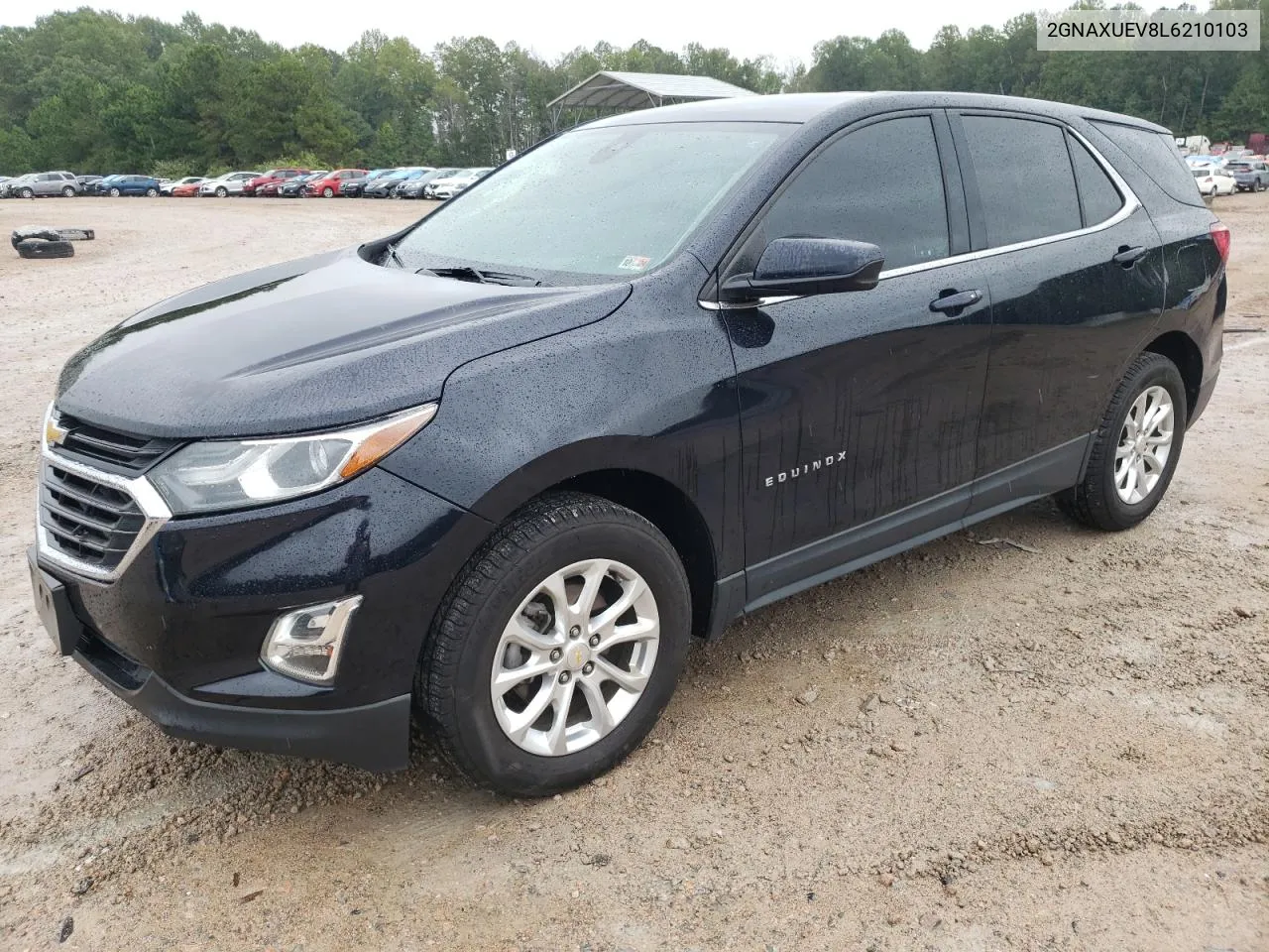 2020 Chevrolet Equinox Lt VIN: 2GNAXUEV8L6210103 Lot: 71461414