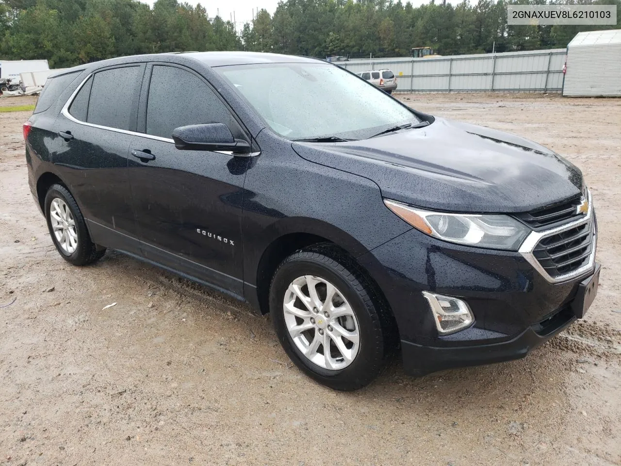 2020 Chevrolet Equinox Lt VIN: 2GNAXUEV8L6210103 Lot: 71461414