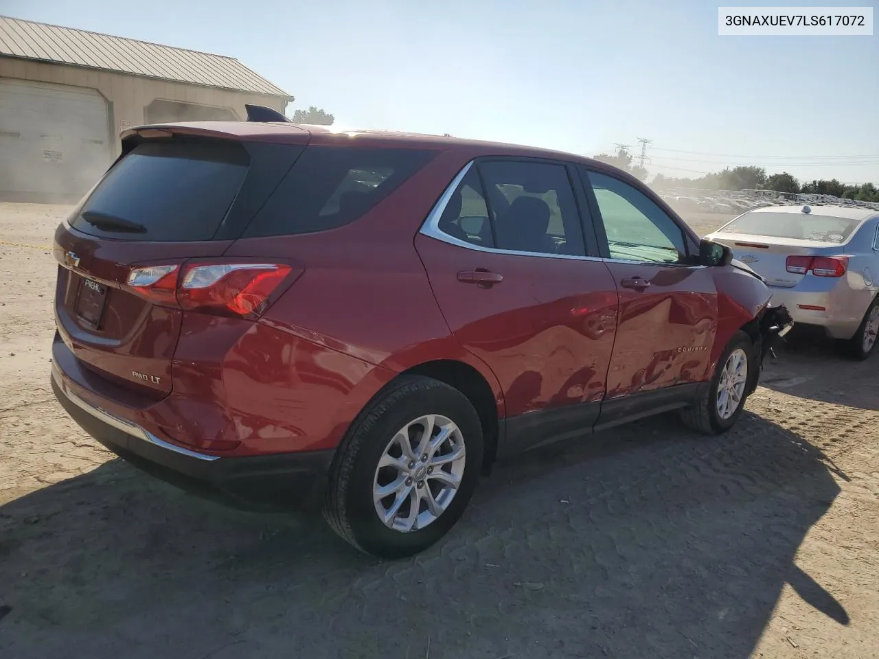 2020 Chevrolet Equinox Lt VIN: 3GNAXUEV7LS617072 Lot: 71475244