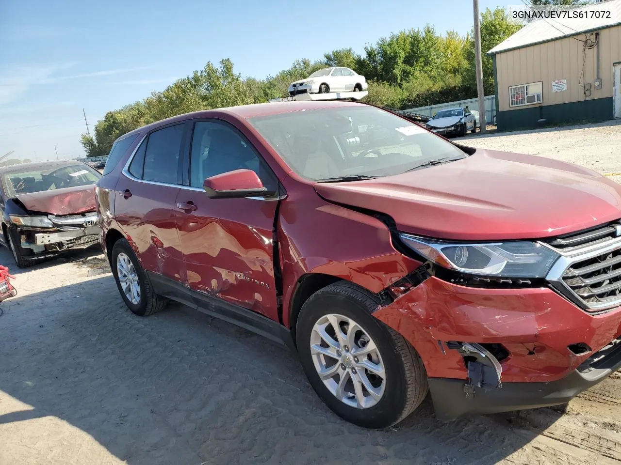 2020 Chevrolet Equinox Lt VIN: 3GNAXUEV7LS617072 Lot: 71475244