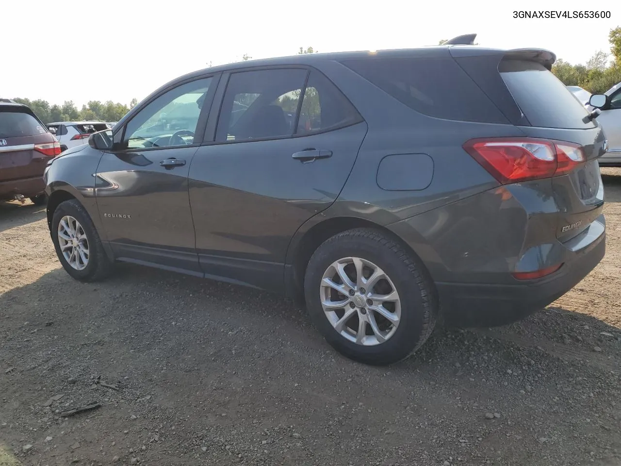 2020 Chevrolet Equinox Ls VIN: 3GNAXSEV4LS653600 Lot: 71487474