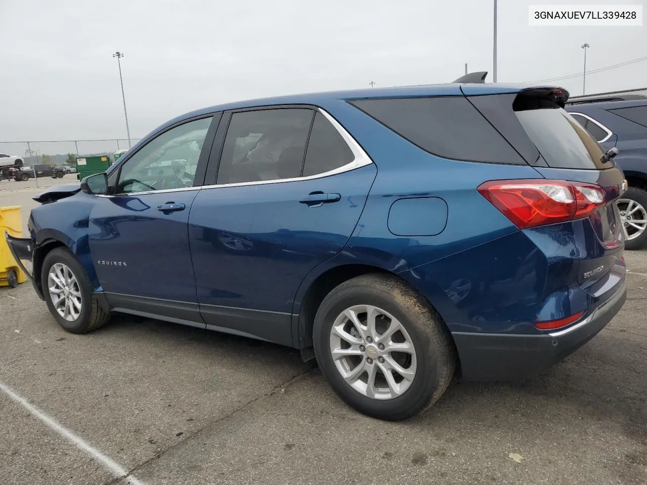 2020 Chevrolet Equinox Lt VIN: 3GNAXUEV7LL339428 Lot: 71630984