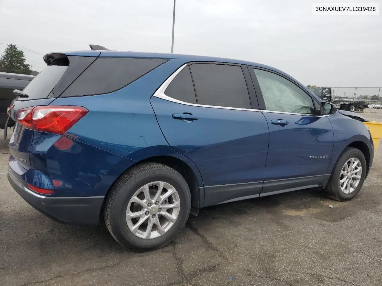 2020 Chevrolet Equinox Lt VIN: 3GNAXUEV7LL339428 Lot: 71630984