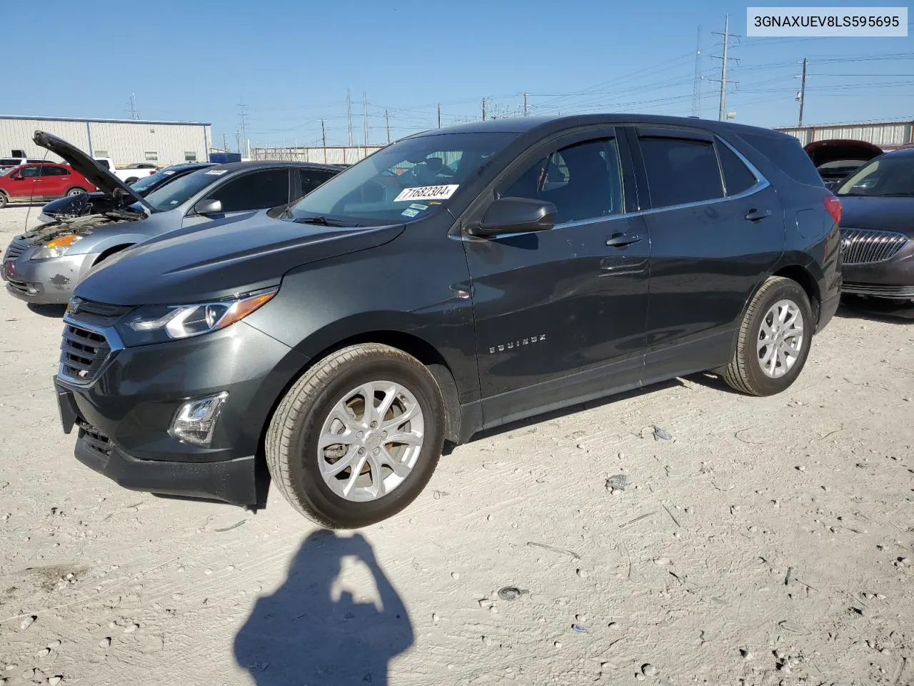 2020 Chevrolet Equinox Lt VIN: 3GNAXUEV8LS595695 Lot: 71682304