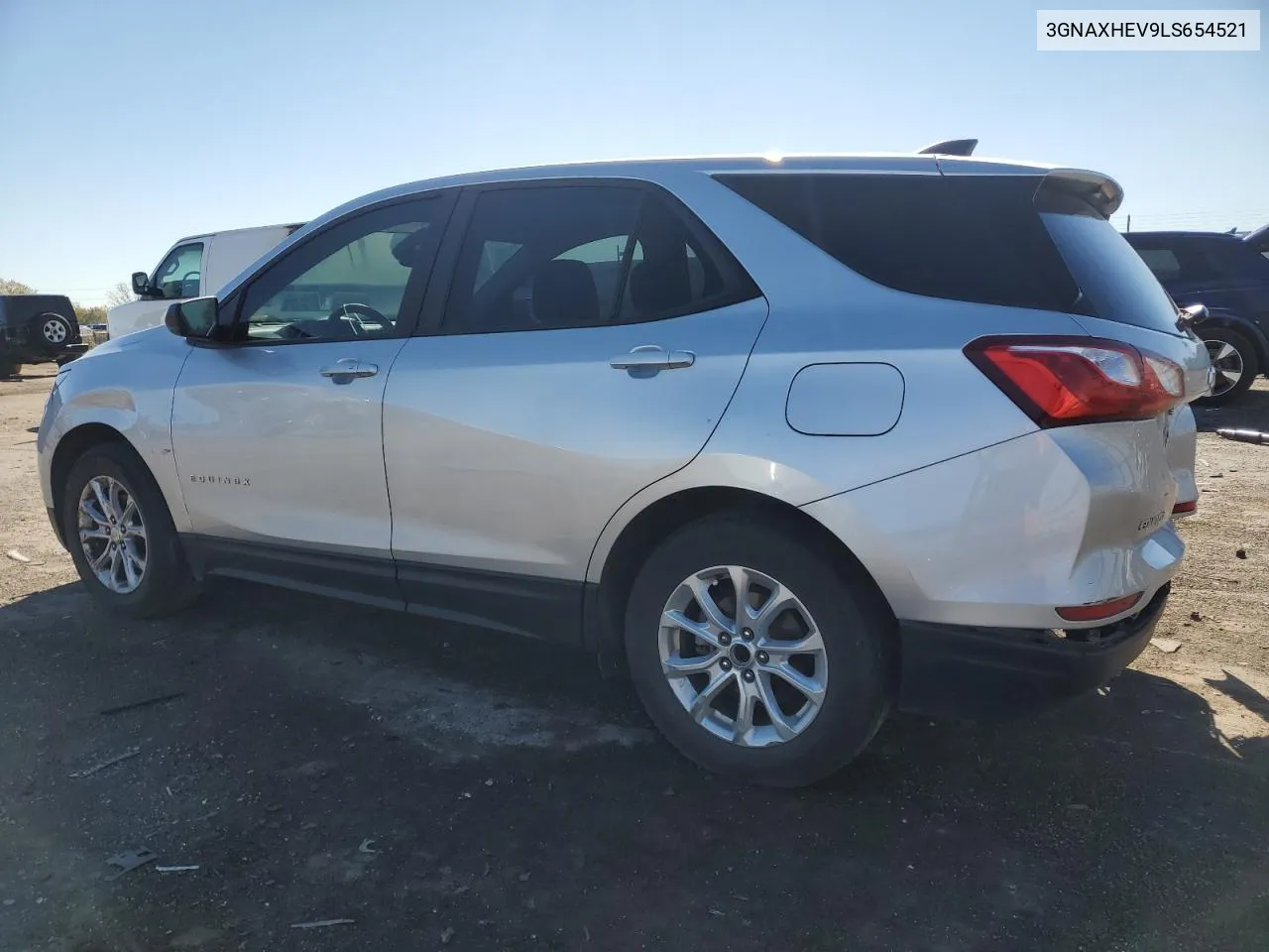 2020 Chevrolet Equinox Ls VIN: 3GNAXHEV9LS654521 Lot: 71779894