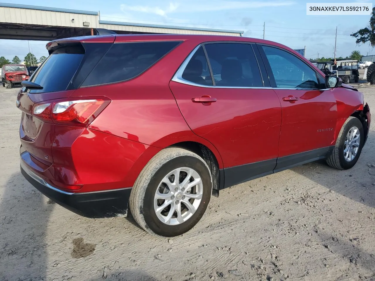 2020 Chevrolet Equinox Lt VIN: 3GNAXKEV7LS592176 Lot: 71894994