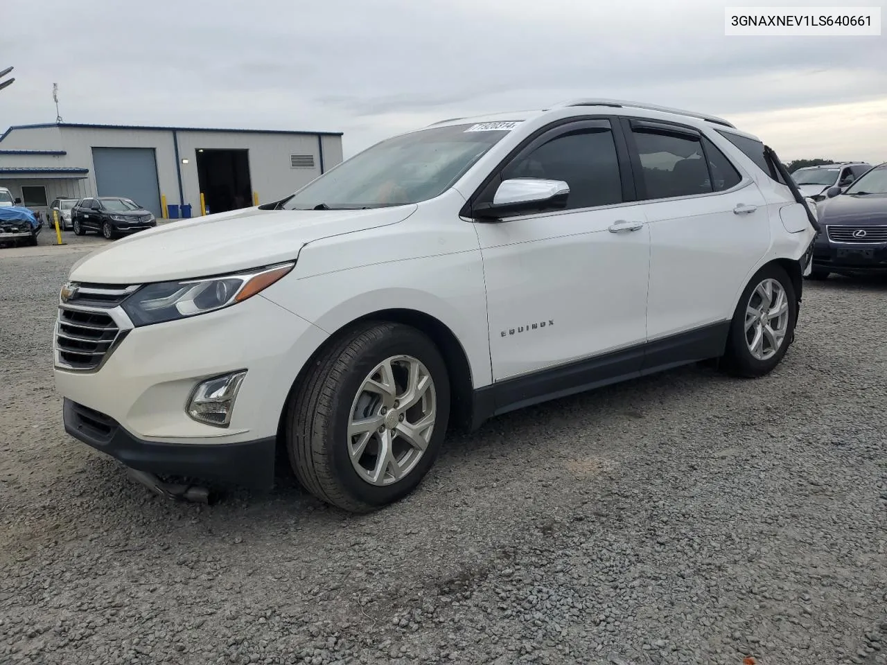 2020 Chevrolet Equinox Premier VIN: 3GNAXNEV1LS640661 Lot: 71920314