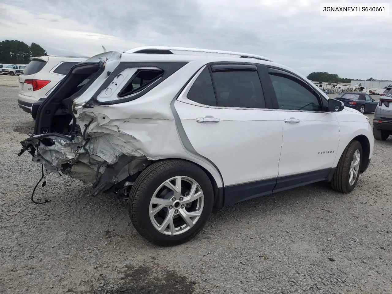 2020 Chevrolet Equinox Premier VIN: 3GNAXNEV1LS640661 Lot: 71920314