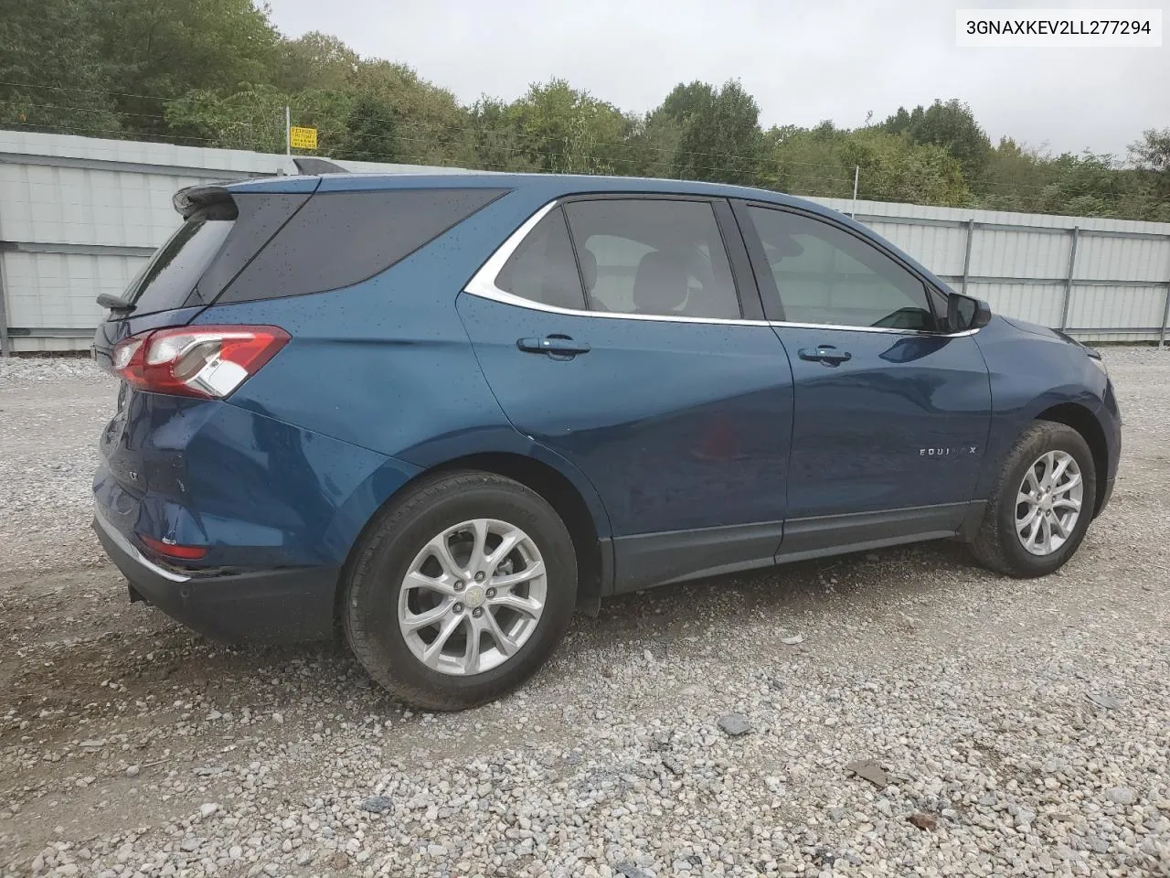 2020 Chevrolet Equinox Lt VIN: 3GNAXKEV2LL277294 Lot: 71951844