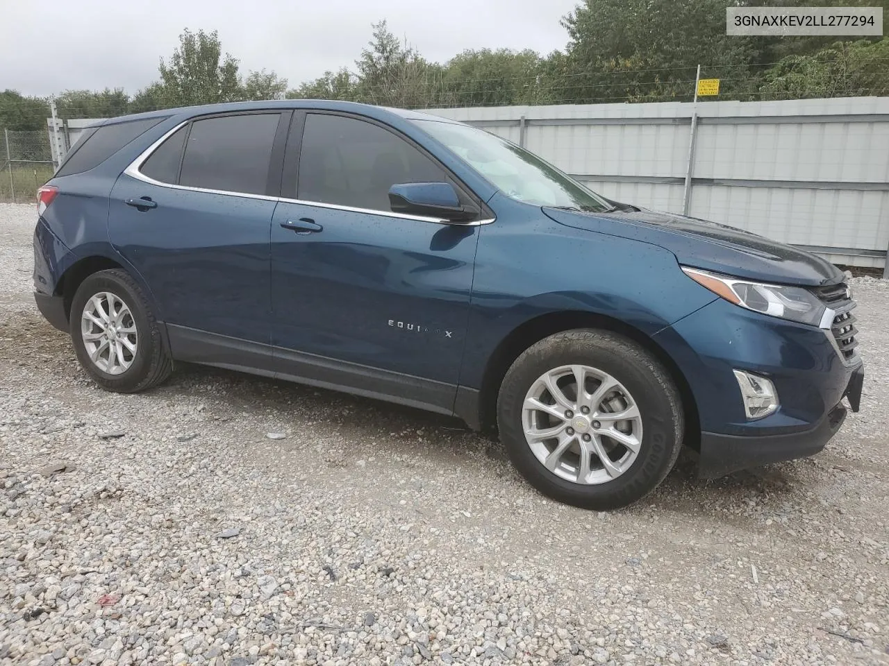 2020 Chevrolet Equinox Lt VIN: 3GNAXKEV2LL277294 Lot: 71951844