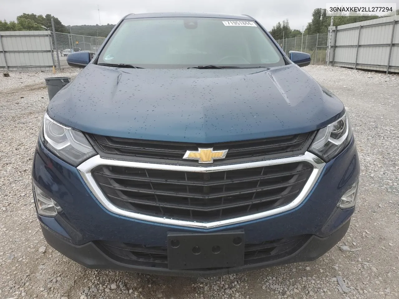 2020 Chevrolet Equinox Lt VIN: 3GNAXKEV2LL277294 Lot: 71951844