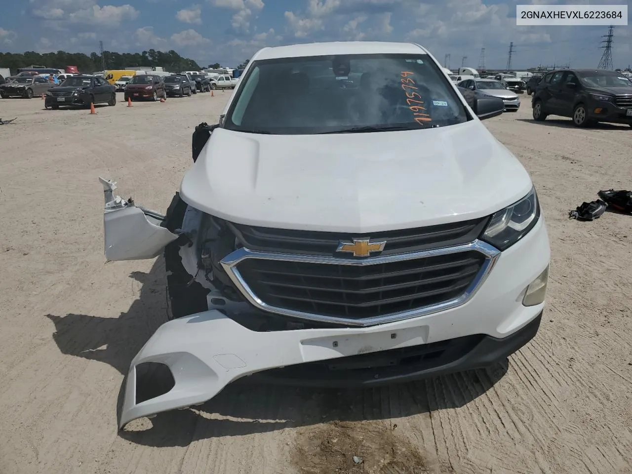 2020 Chevrolet Equinox Ls VIN: 2GNAXHEVXL6223684 Lot: 71975734