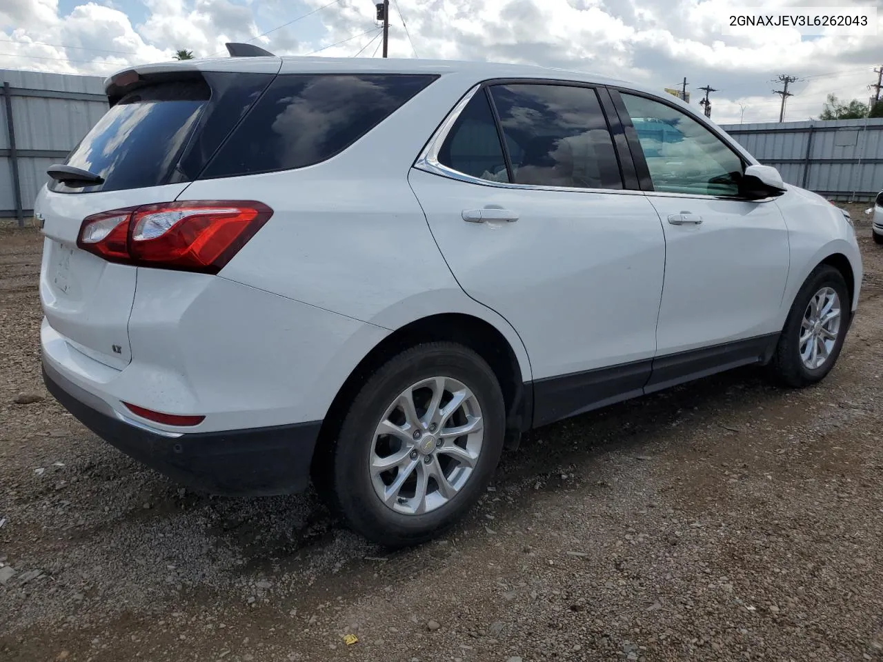 2020 Chevrolet Equinox Lt VIN: 2GNAXJEV3L6262043 Lot: 72070224