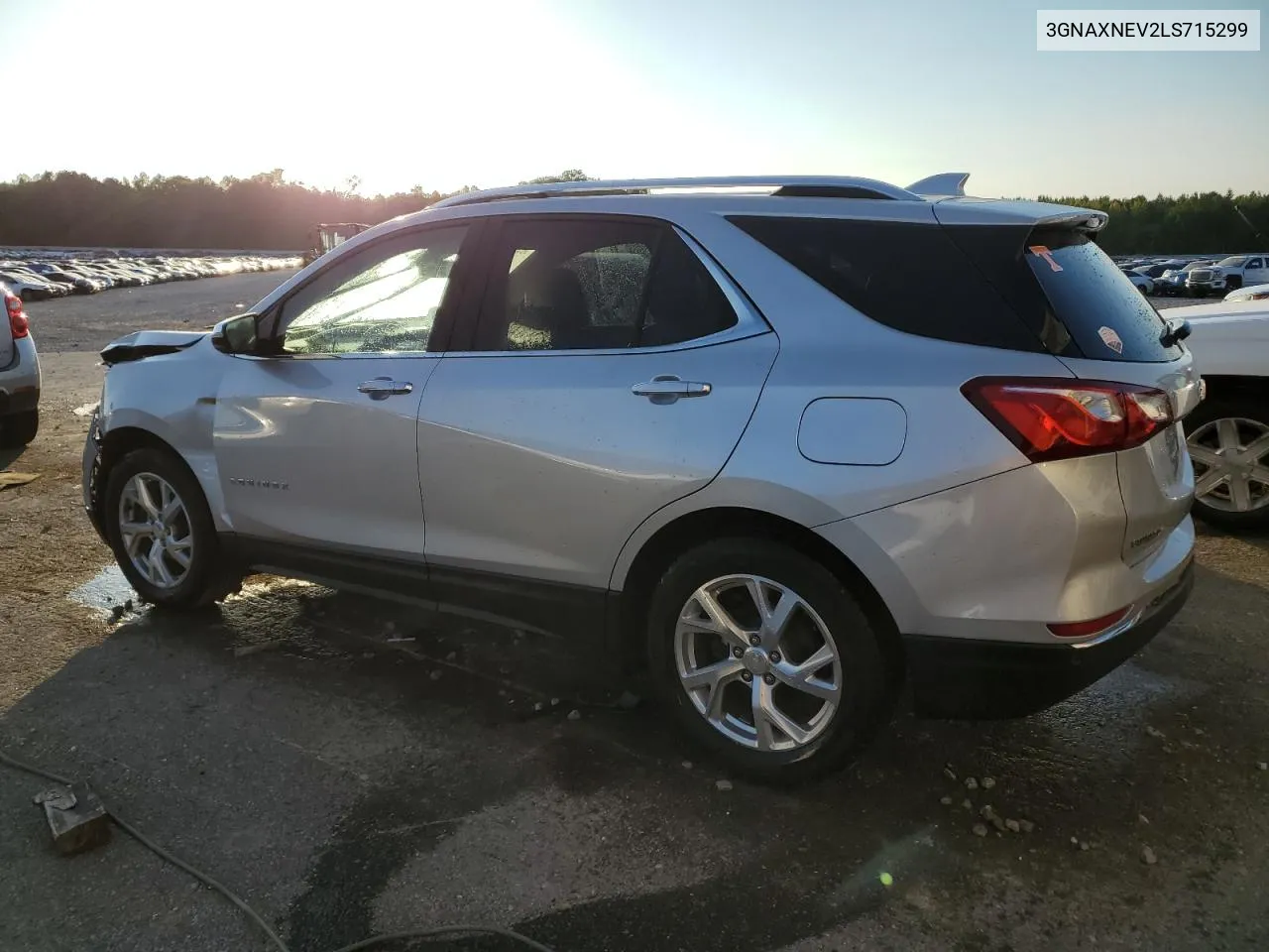 2020 Chevrolet Equinox Premier VIN: 3GNAXNEV2LS715299 Lot: 72089774