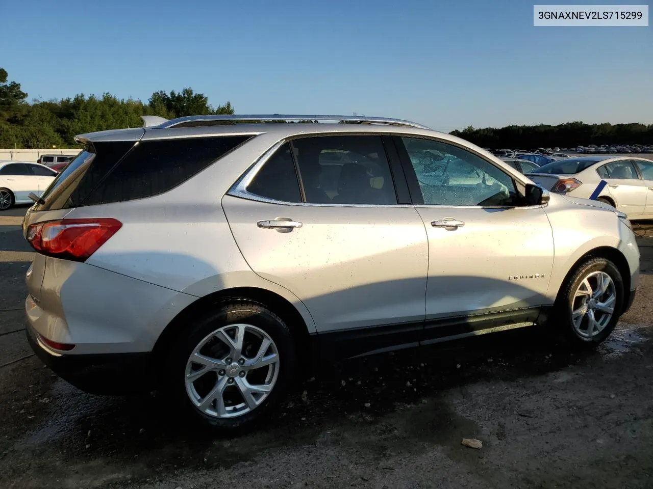 2020 Chevrolet Equinox Premier VIN: 3GNAXNEV2LS715299 Lot: 72089774