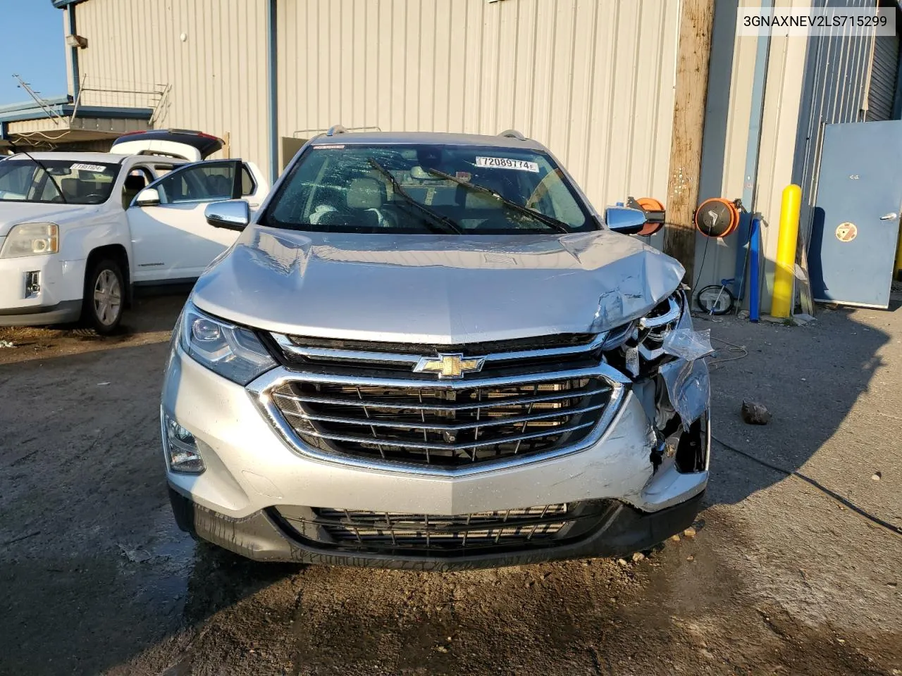 2020 Chevrolet Equinox Premier VIN: 3GNAXNEV2LS715299 Lot: 72089774