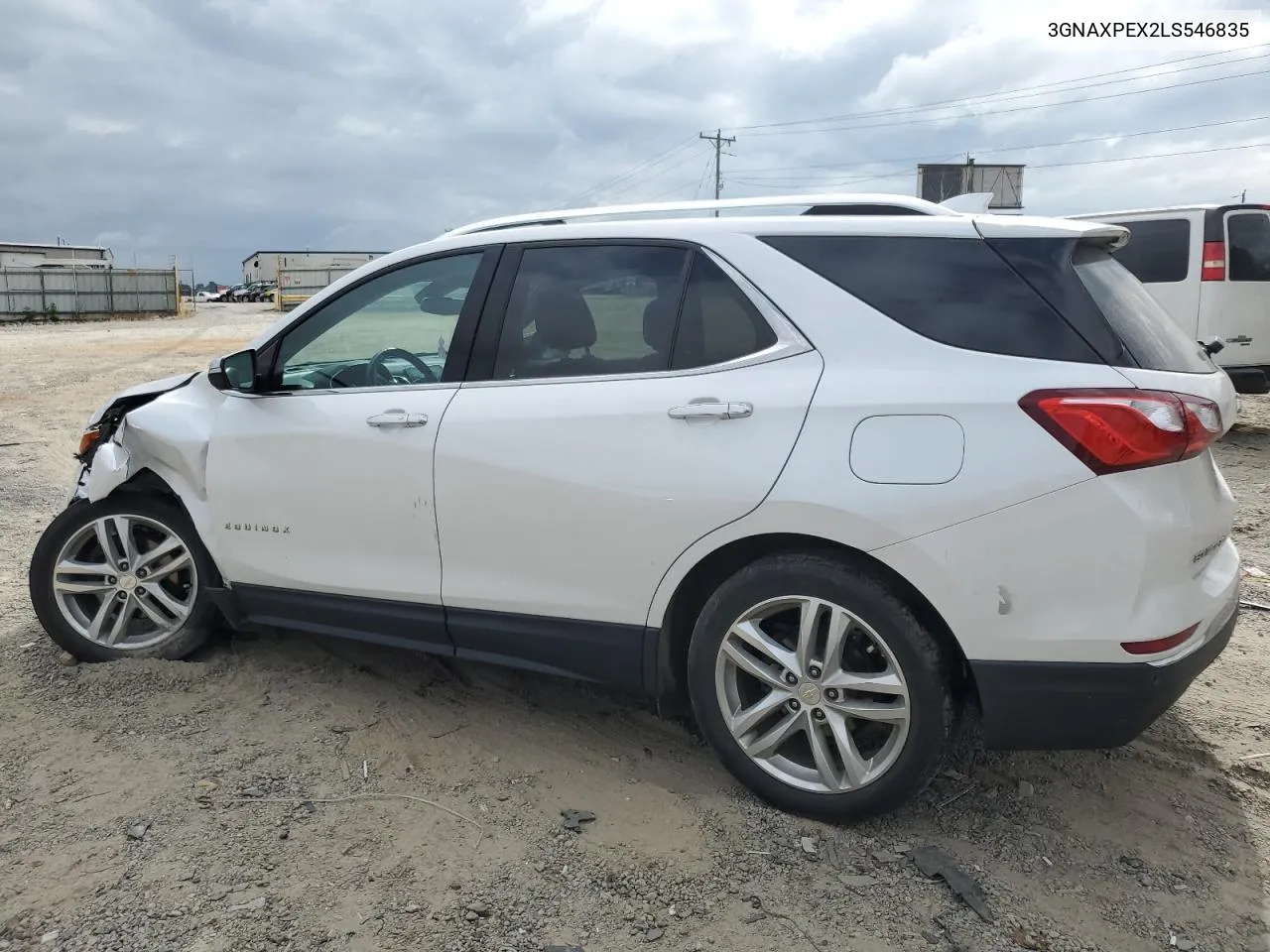 2020 Chevrolet Equinox Premier VIN: 3GNAXPEX2LS546835 Lot: 72158494