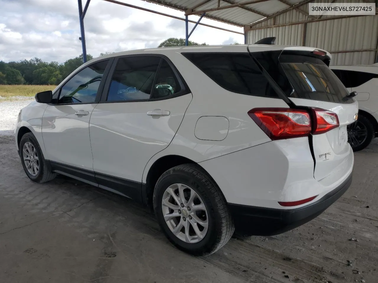 2020 Chevrolet Equinox Ls VIN: 3GNAXHEV6LS727425 Lot: 72158944