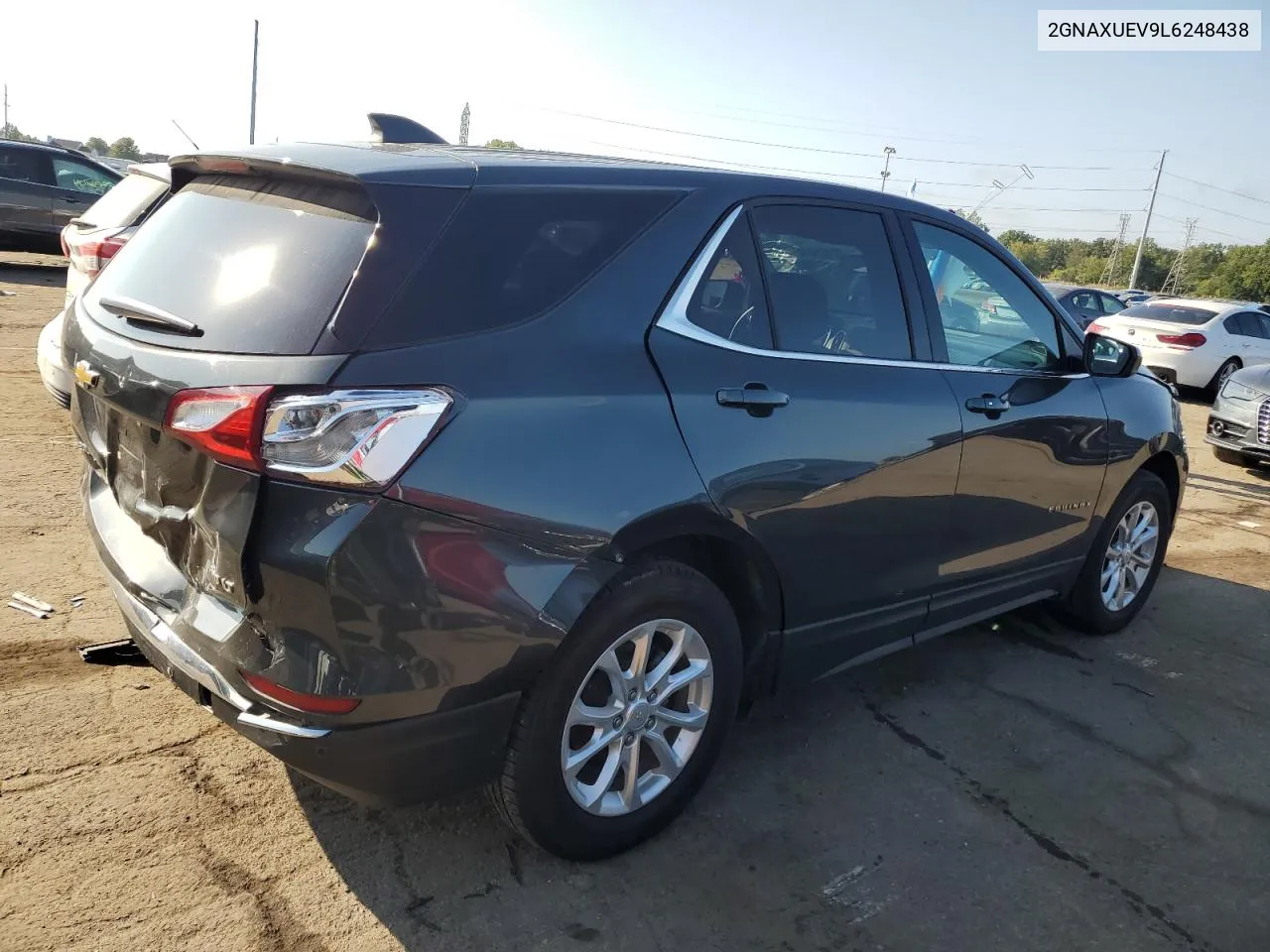 2020 Chevrolet Equinox Lt VIN: 2GNAXUEV9L6248438 Lot: 72161414