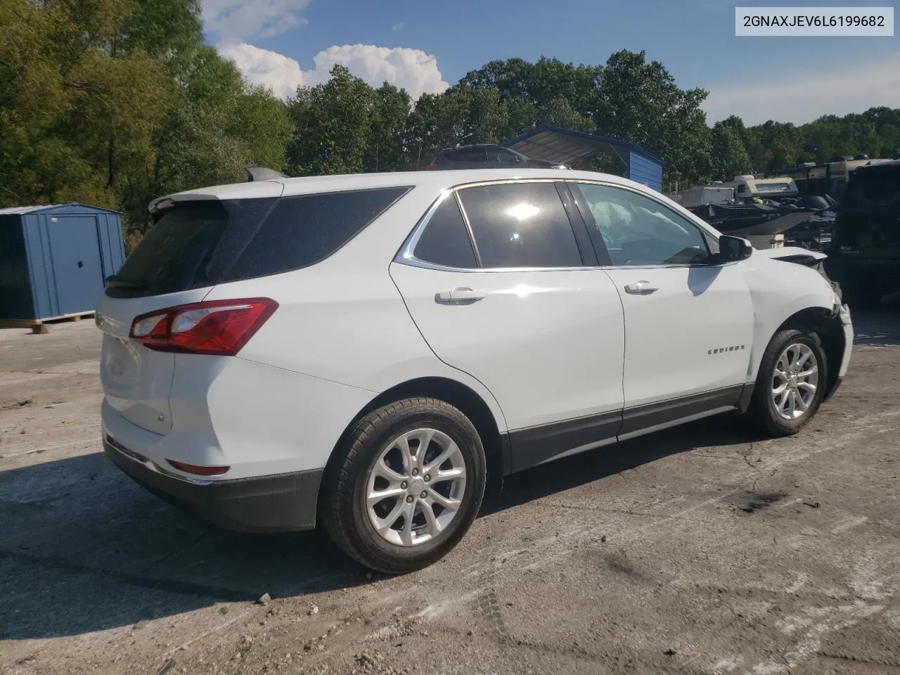 2020 Chevrolet Equinox Lt VIN: 2GNAXJEV6L6199682 Lot: 72182384