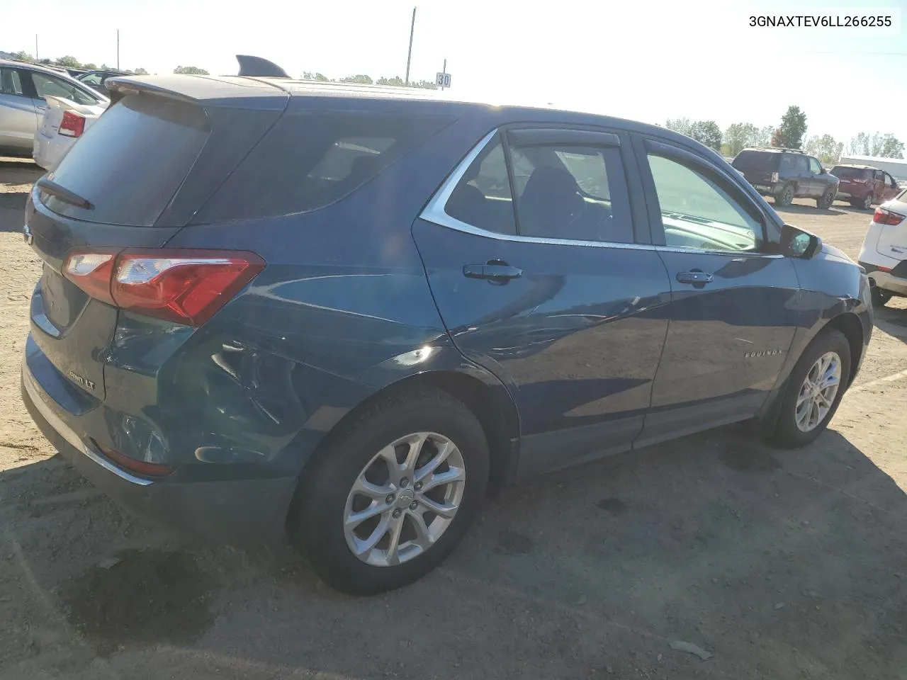 2020 Chevrolet Equinox Lt VIN: 3GNAXTEV6LL266255 Lot: 72186844