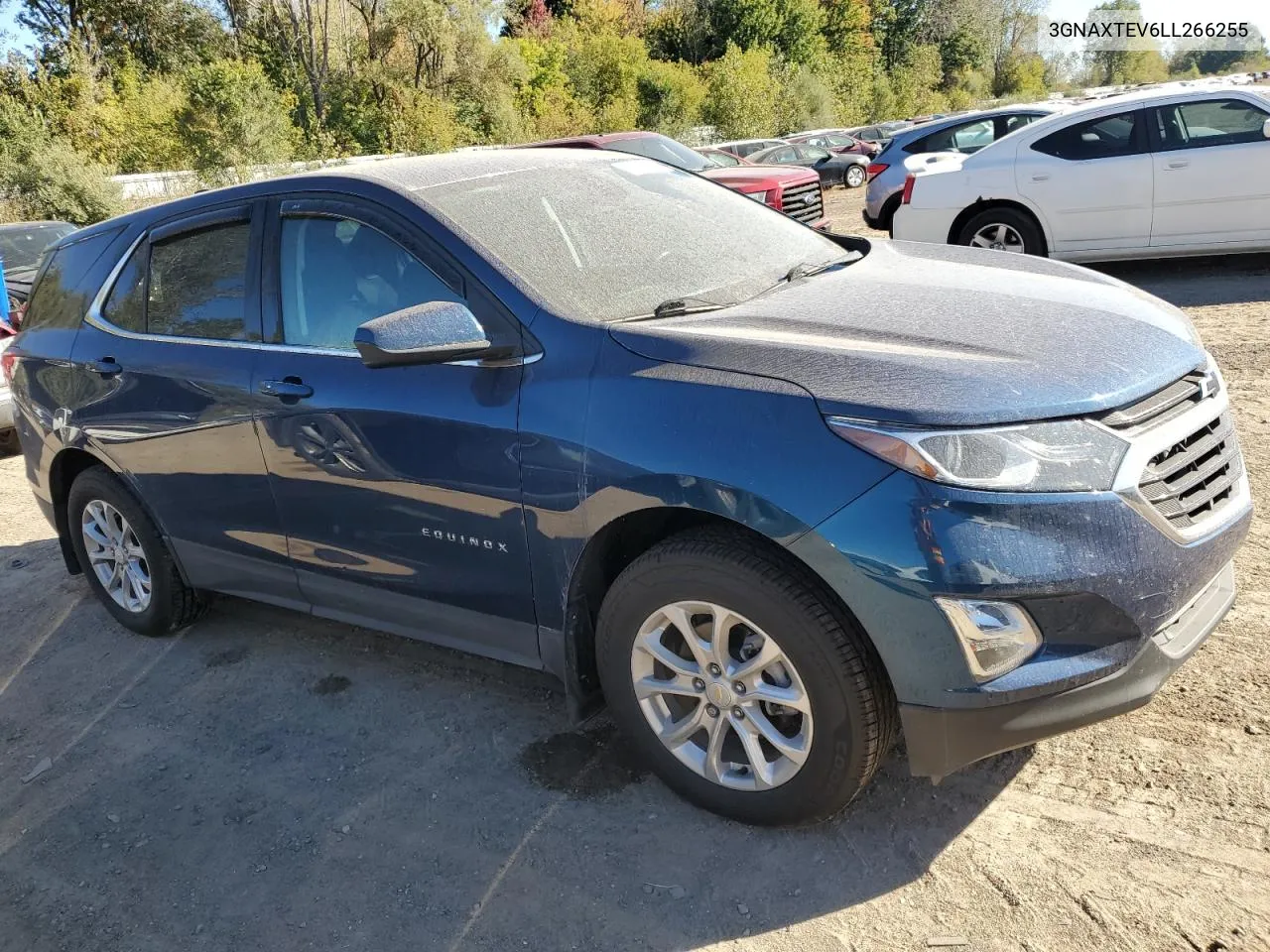 2020 Chevrolet Equinox Lt VIN: 3GNAXTEV6LL266255 Lot: 72186844