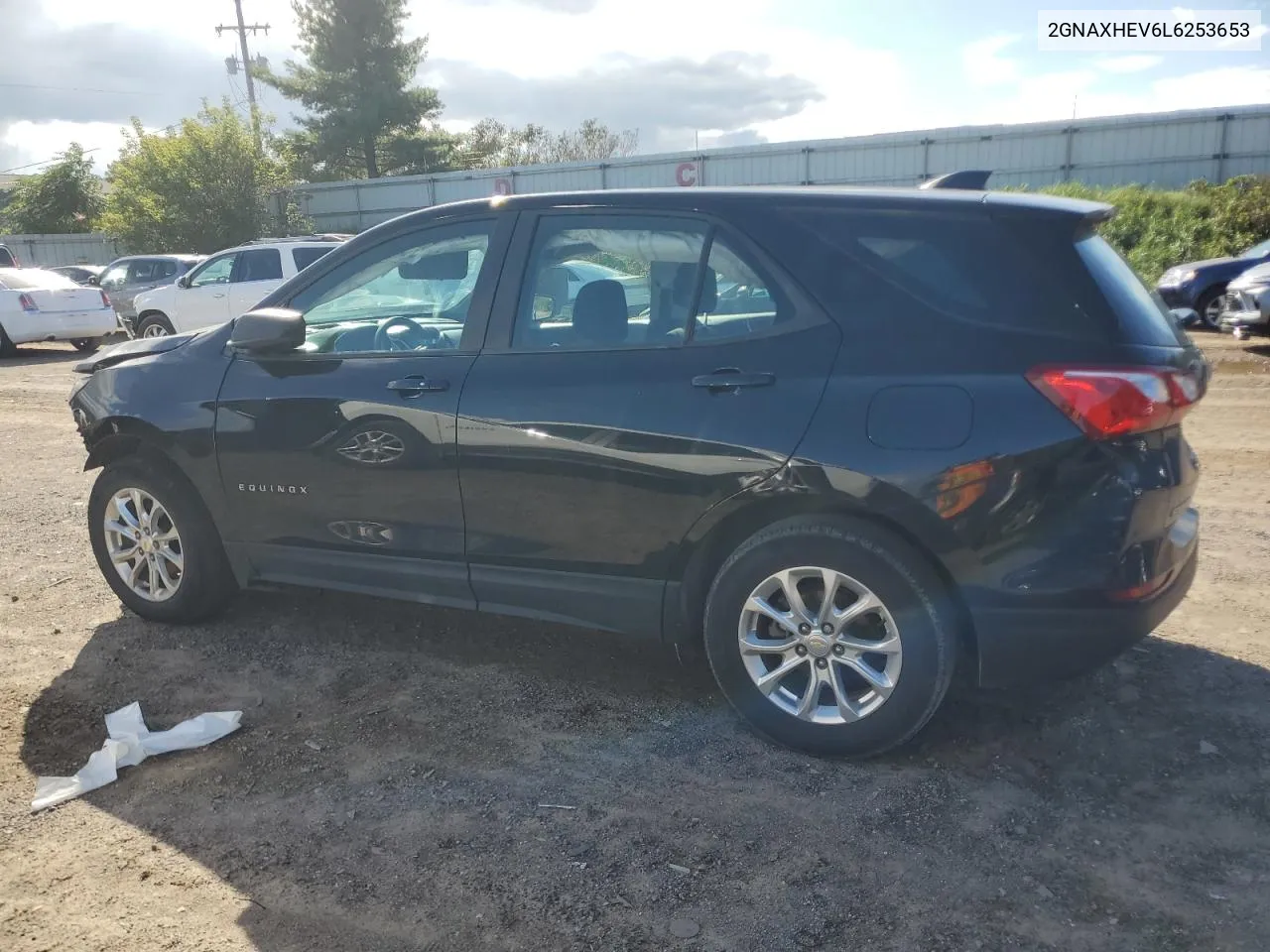 2020 Chevrolet Equinox Ls VIN: 2GNAXHEV6L6253653 Lot: 72214984