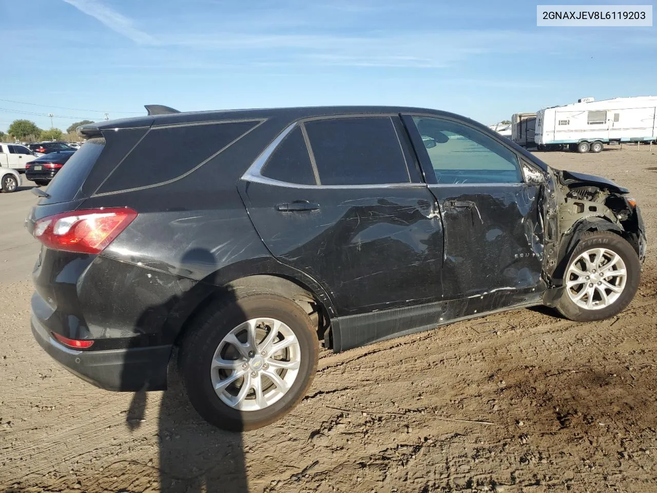 2020 Chevrolet Equinox Lt VIN: 2GNAXJEV8L6119203 Lot: 72234264