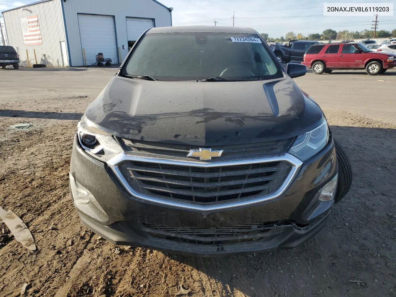 2020 Chevrolet Equinox Lt VIN: 2GNAXJEV8L6119203 Lot: 72234264