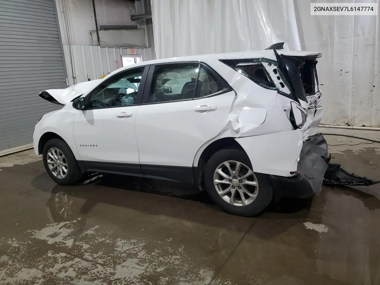 2020 Chevrolet Equinox Ls VIN: 2GNAXSEV7L6147774 Lot: 72251304