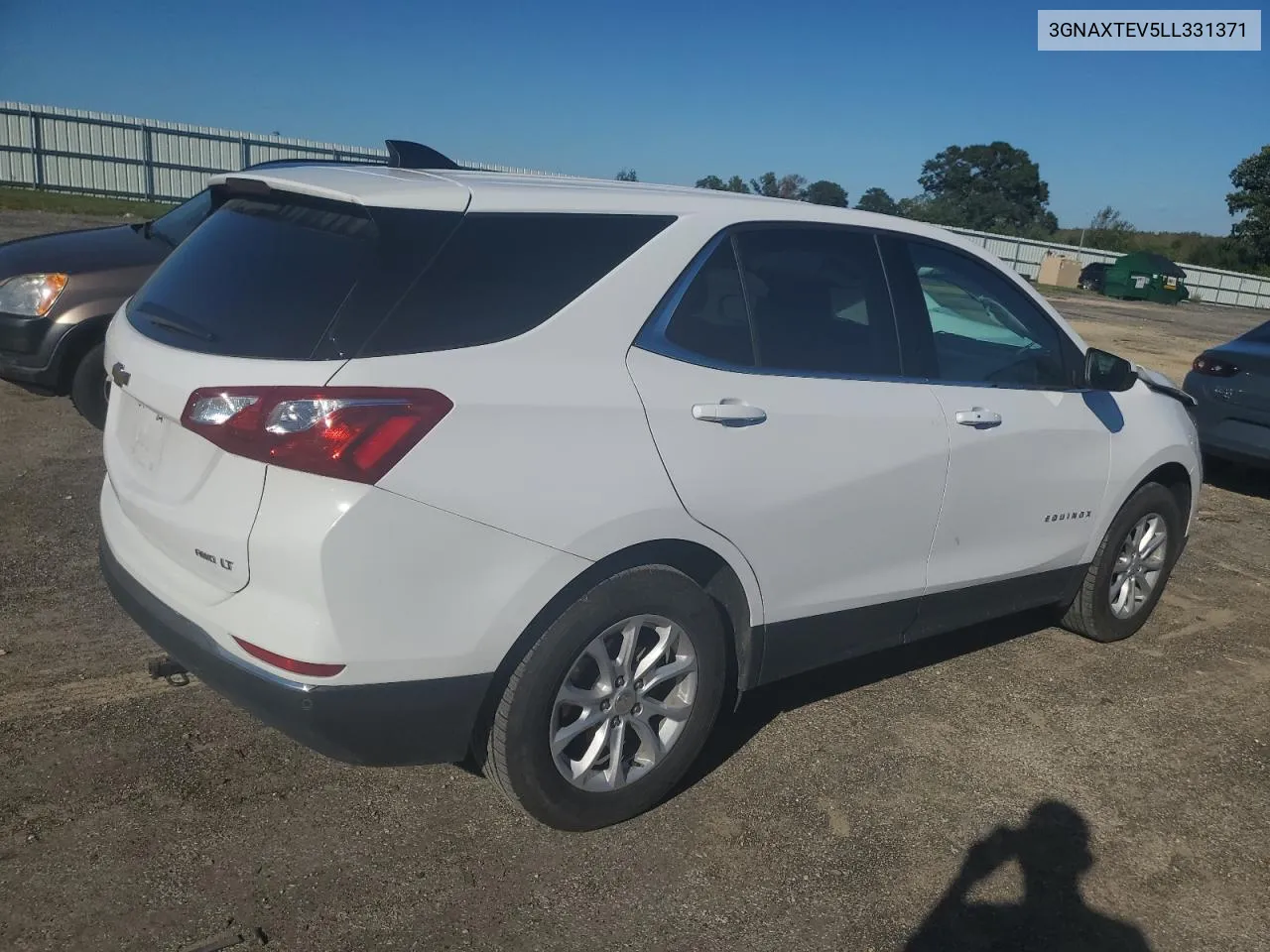 2020 Chevrolet Equinox Lt VIN: 3GNAXTEV5LL331371 Lot: 72366914