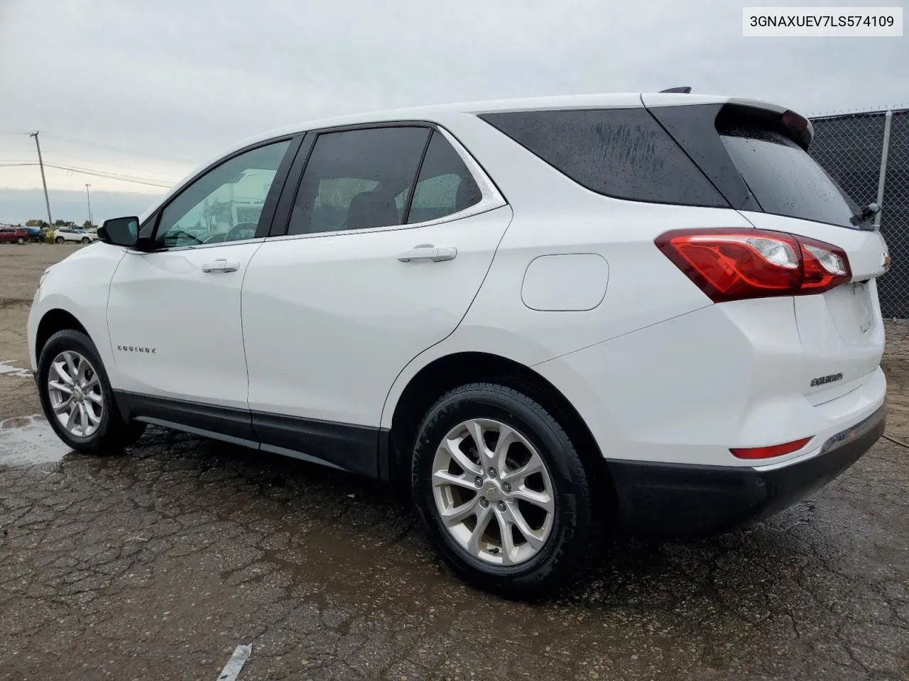 2020 Chevrolet Equinox Lt VIN: 3GNAXUEV7LS574109 Lot: 72398464